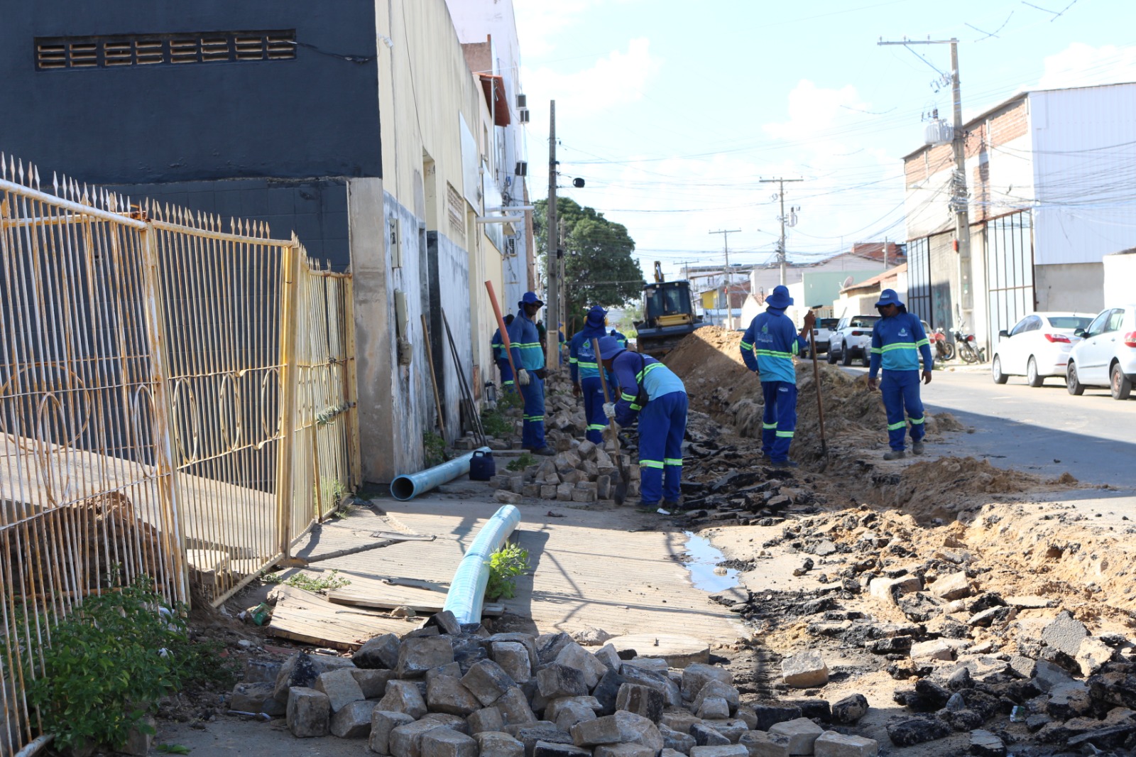 SAAE reforça rede para melhorar abastecimento no Castelo Branco, Dom Thomaz, Monte Castelo, Barranqueiro e Monte Serrat
