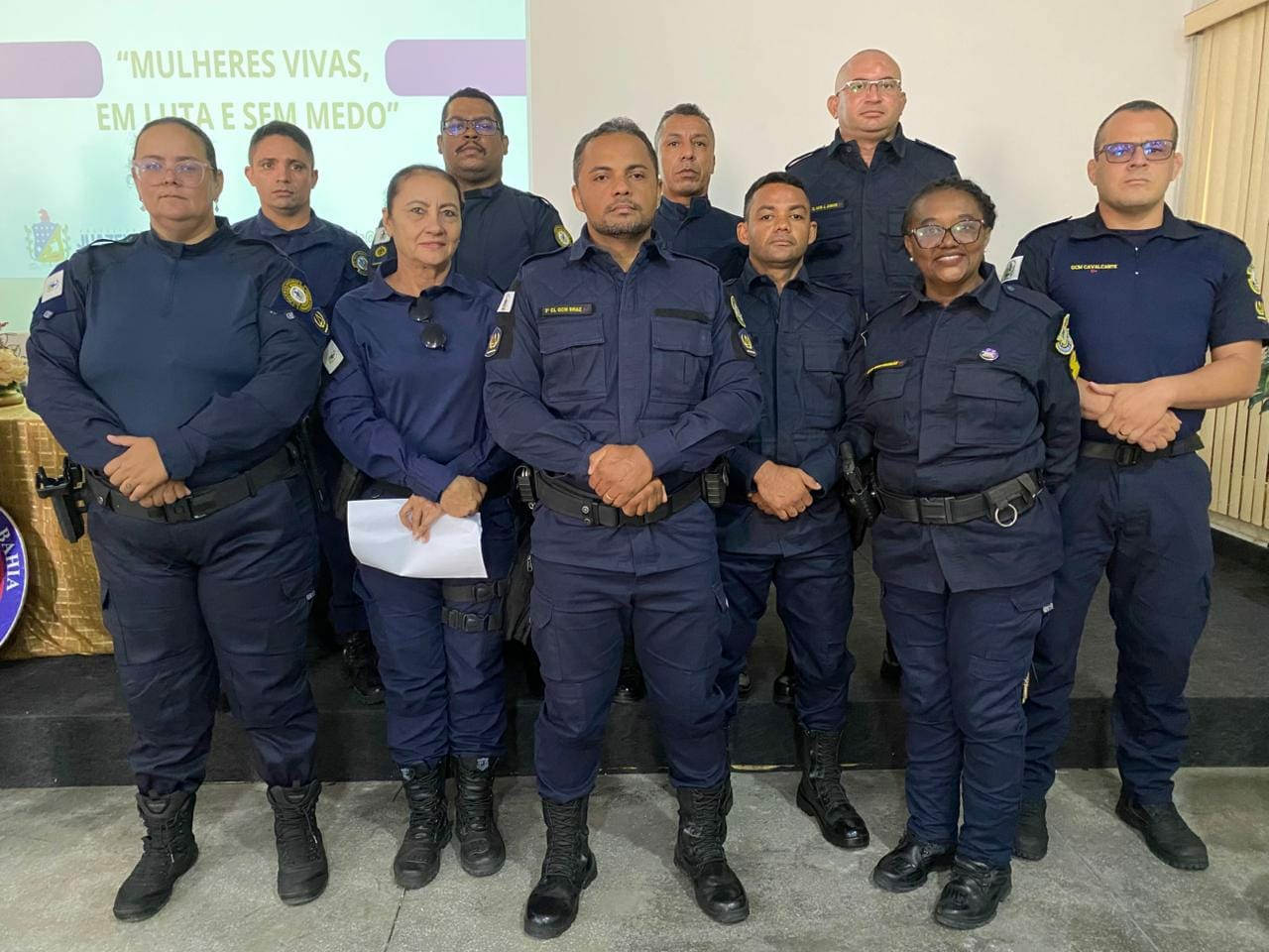Patrulha Maria da Penha de Juazeiro participa de capacitação sobre protocolo de primeiro atendimento à mulher em situação de violência doméstica