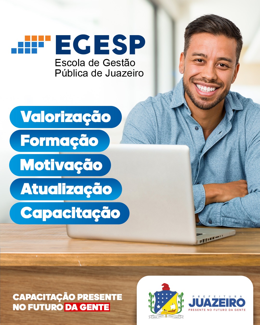 EGESP Juazeiro amplia oportunidades de qualificação para servidores municipais