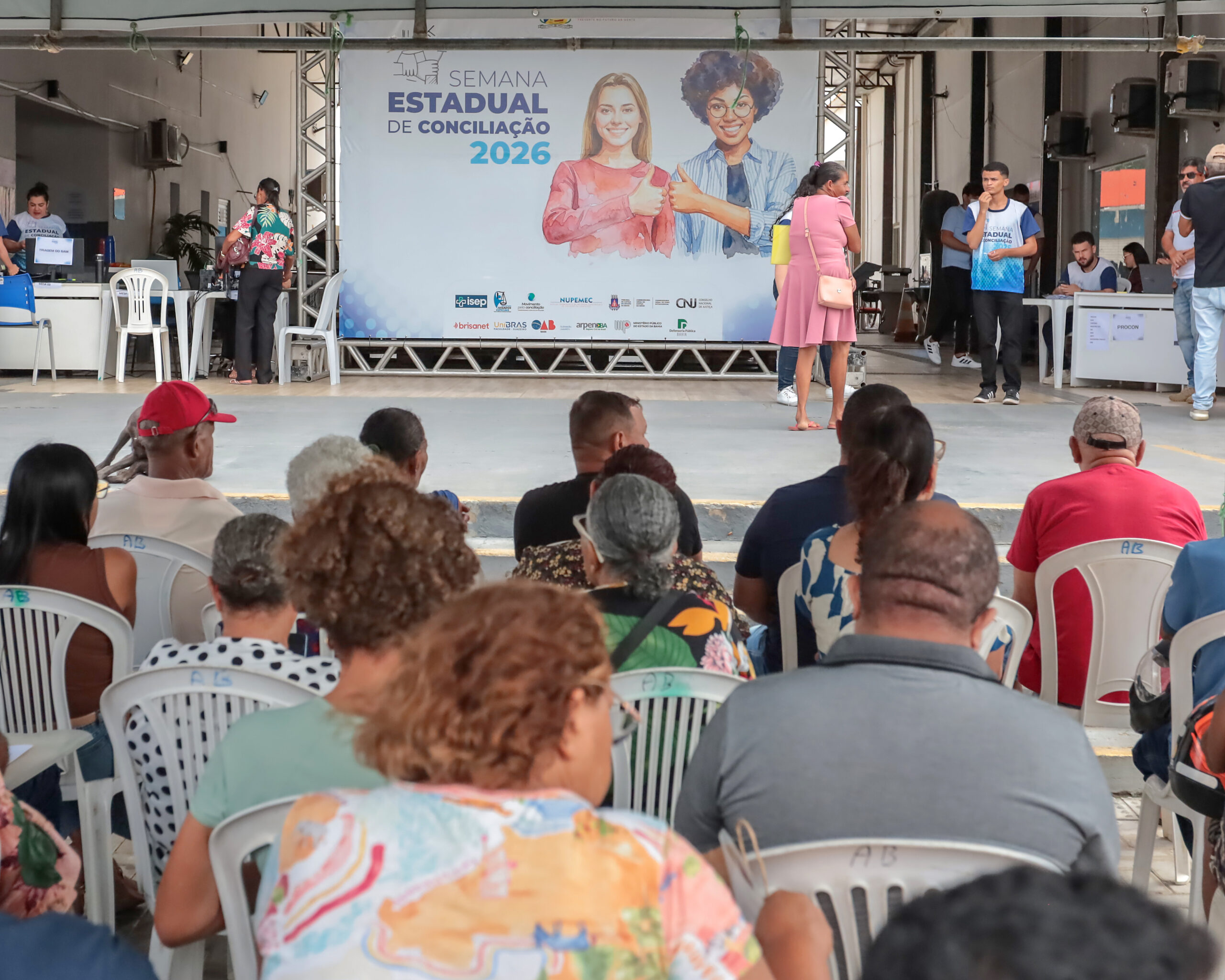 Semana Estadual de Conciliação reúne serviços gratuitos e renegociação de débitos em Juazeiro