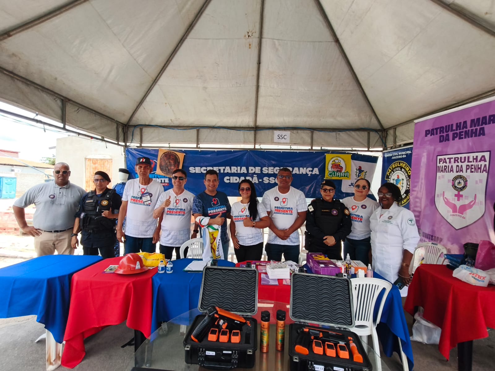 Prefeitura Presente leva ações de segurança e prevenção à comunidade de Lagoa do Salitre