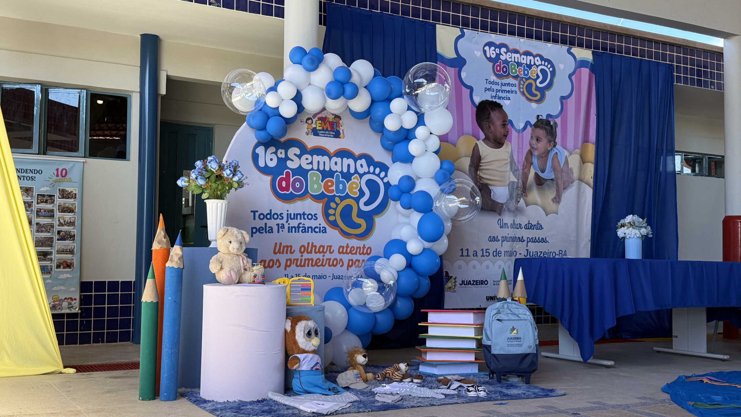 Prefeitura de Juazeiro conclui 16ª Semana do Bebê com ações integradas pela primeira infância