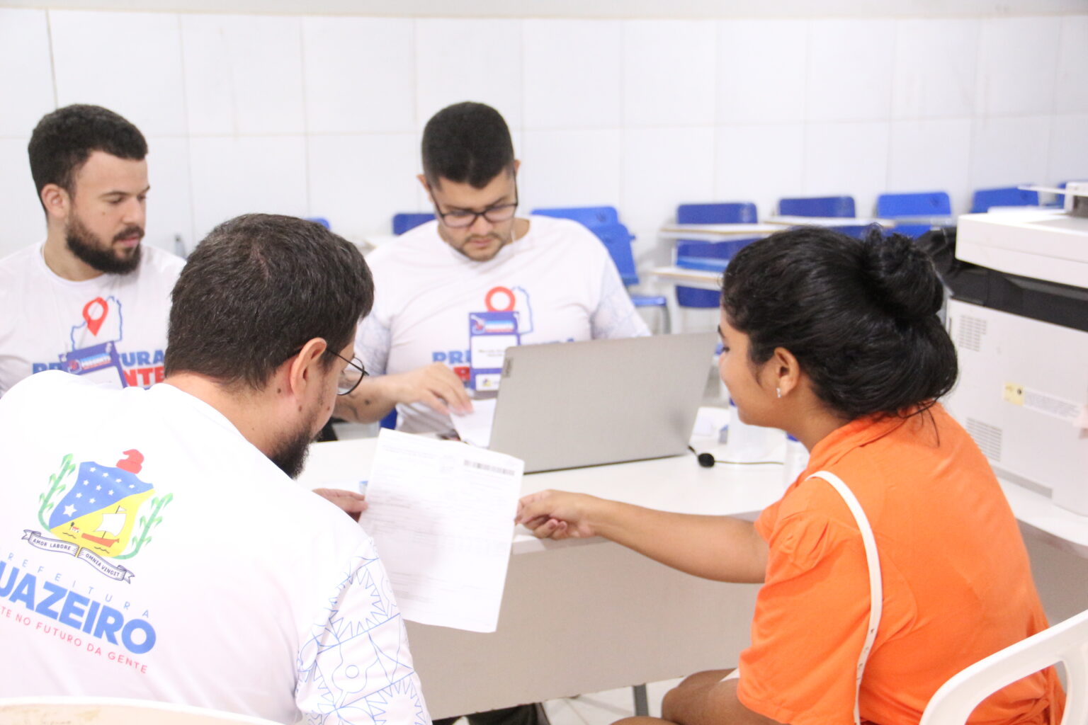 Secretaria de Fazenda participa do Prefeitura Presente com atendimentos em Lagoa do Salitre