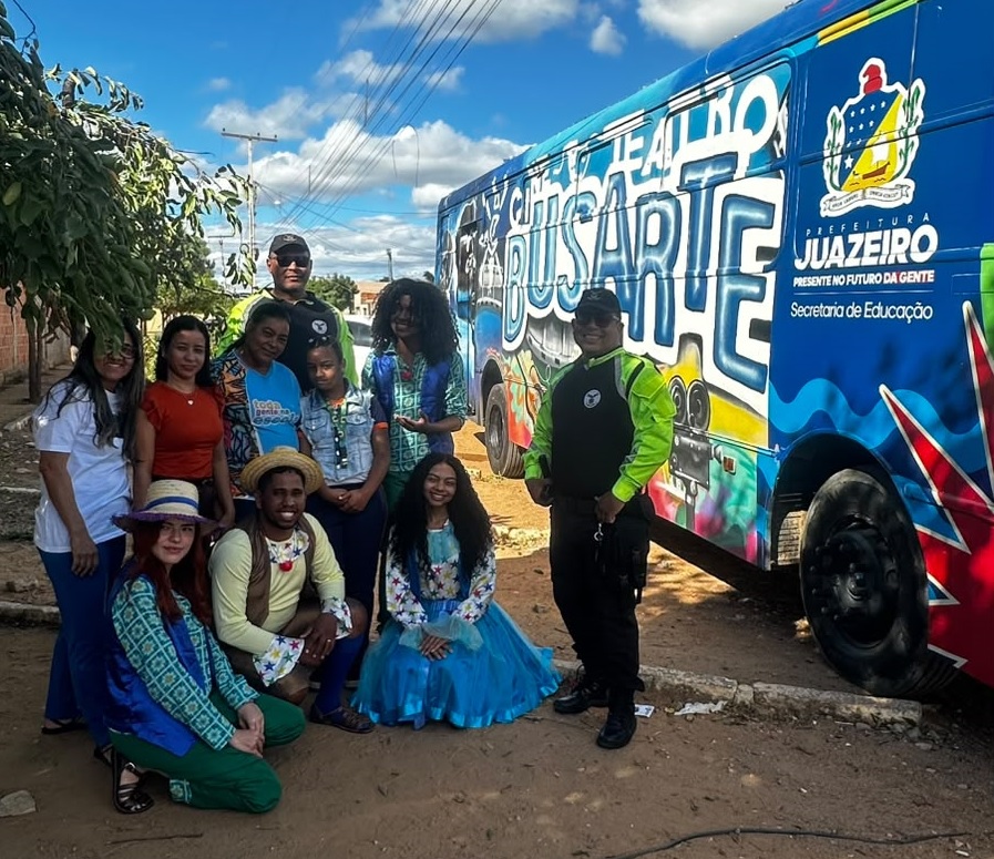 Maio Amarelo: Prefeitura de Juazeiro leva conscientização sobre trânsito para estudantes do Jardim Primavera com o Cine Teatro Busarte