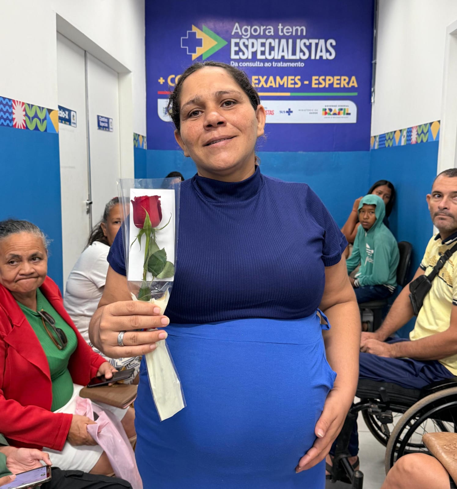 Acolhimento, música e emoção marcam homenagem às mães na Policlínica Municipal de Juazeiro