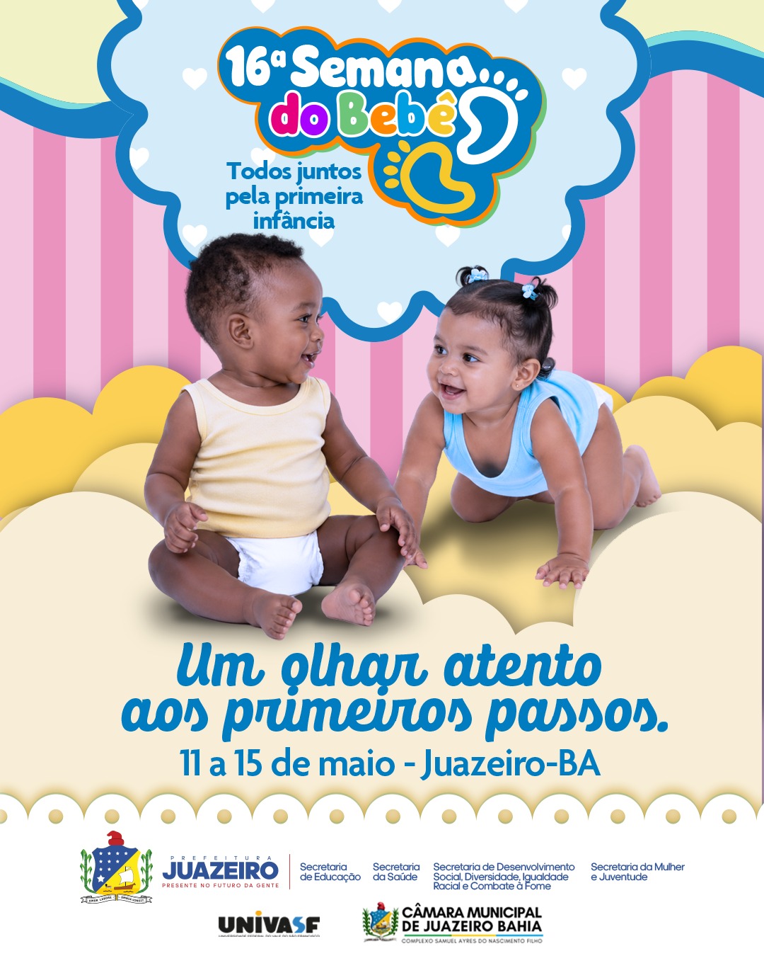 16ª Semana do Bebê segue com programação integrada em Juazeiro até sexta-feira (15)