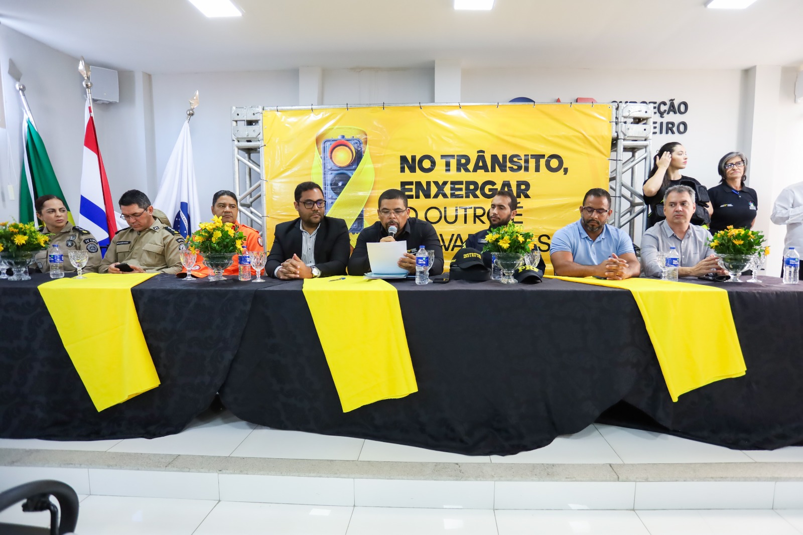 Juazeiro lança Maio Amarelo 2026 e firma Pacto pela Vida no Trânsito com foco nos usuários mais vulneráveis