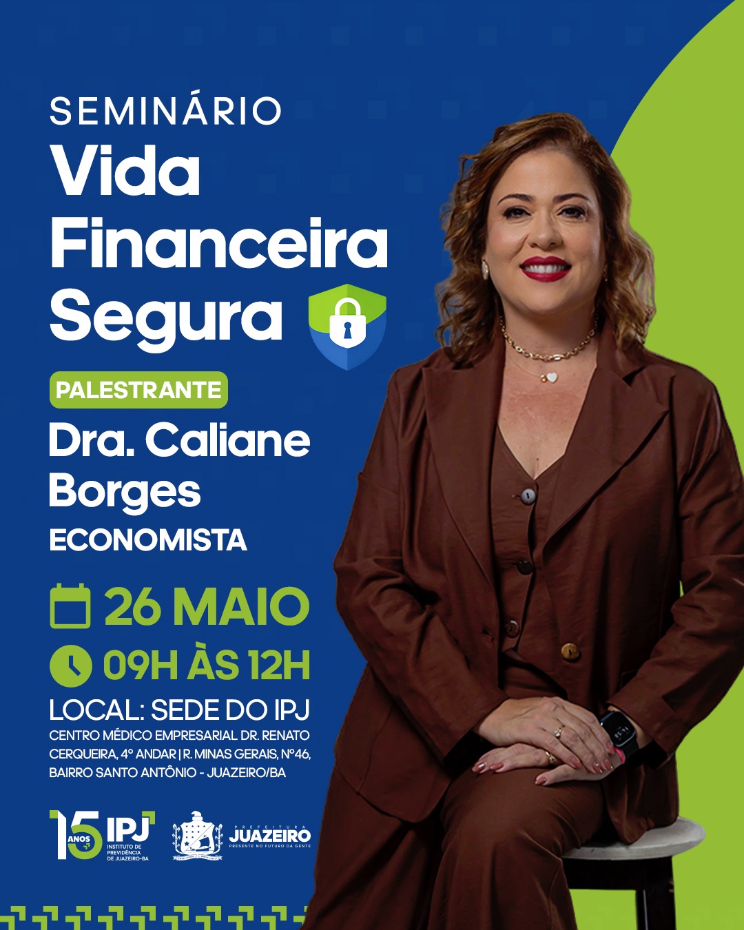 IPJ promove seminário de educação financeira para aposentados e pensionistas