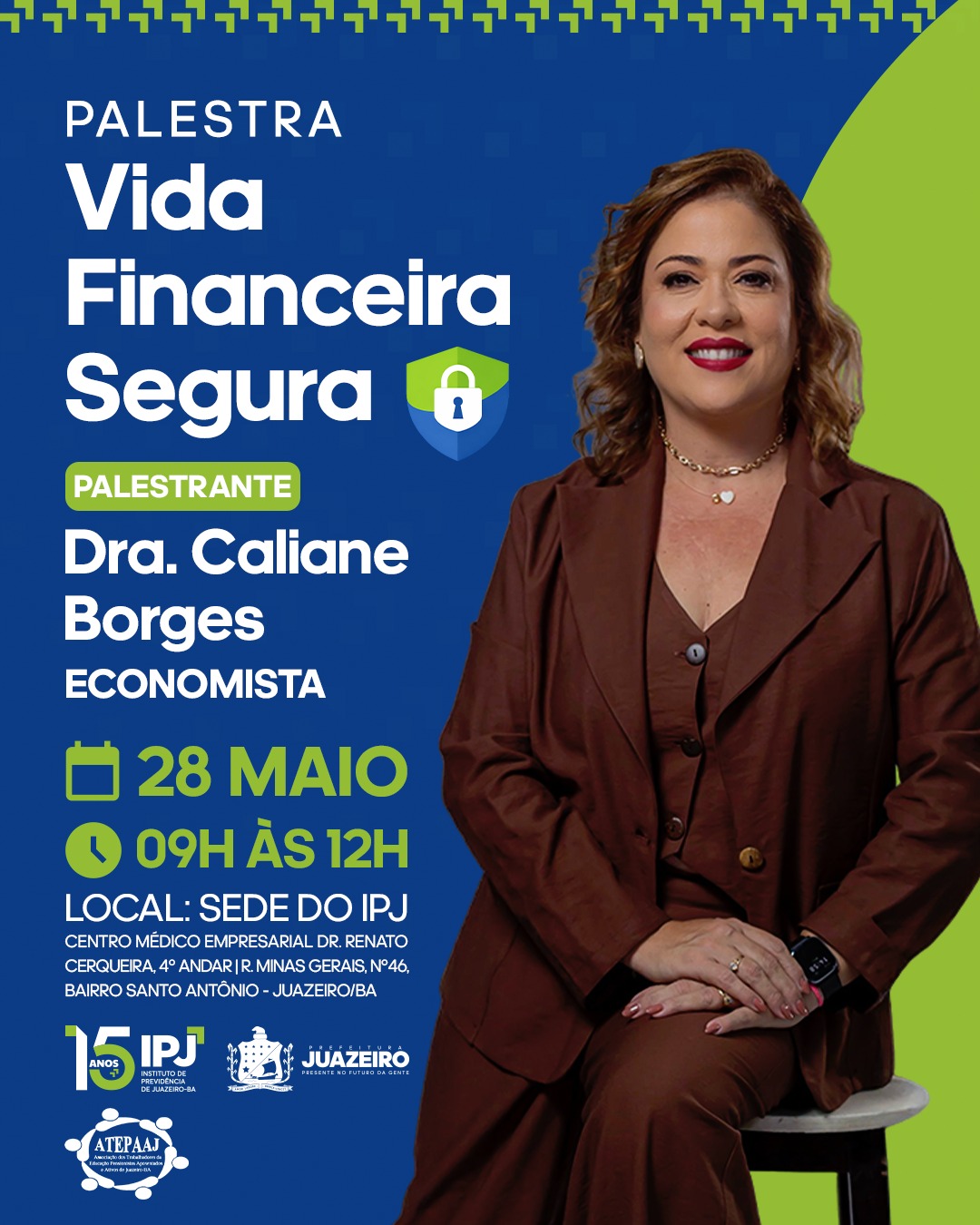 IPJ promove seminário de educação financeira para aposentados e pensionistas