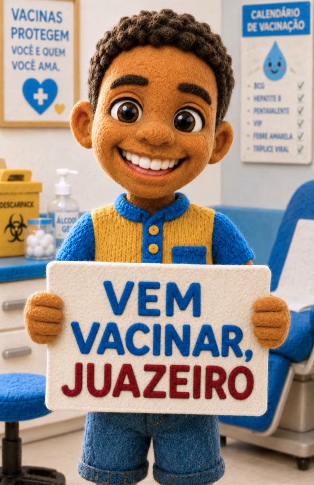Prefeitura de Juazeiro lança campanha audiovisual e convida população para se vacinar contra a Influenza