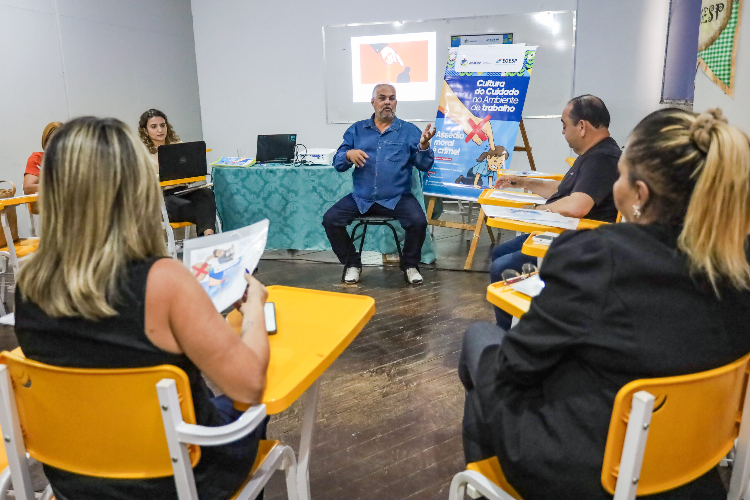 Prefeitura de Juazeiro fortalece cultura organizacional com ciclo de capacitações para servidores