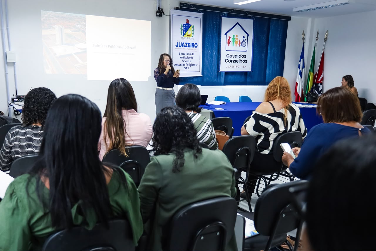 PROJUA no social: Prefeitura de Juazeiro realiza formação para fortalecer atuação da rede socioassistencial e qualificar o SUAS