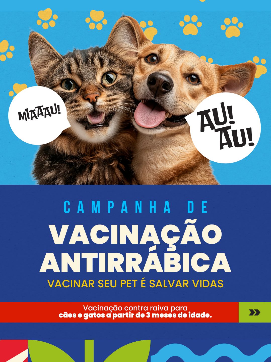 Juazeiro inicia Campanha de Vacinação Antirrábica 2026