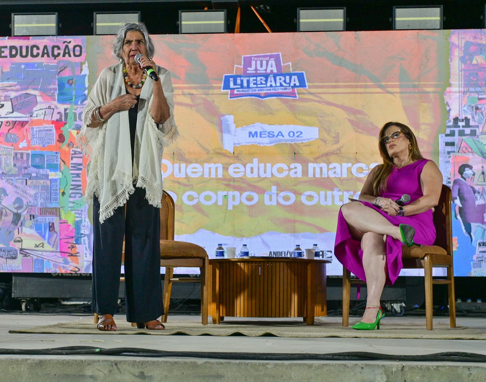 PROJUA na Educação: Juá Literária reúne literatura, música, teatro e reflexões sobre educação na programação da tarde desta terça-feira (21)
