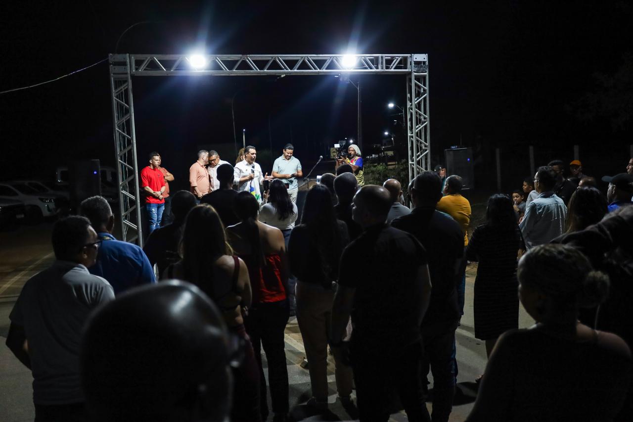 PROJUA na Iluminação: Distrito de Abóbora ganha entrada totalmente iluminada e mais segurança para a população