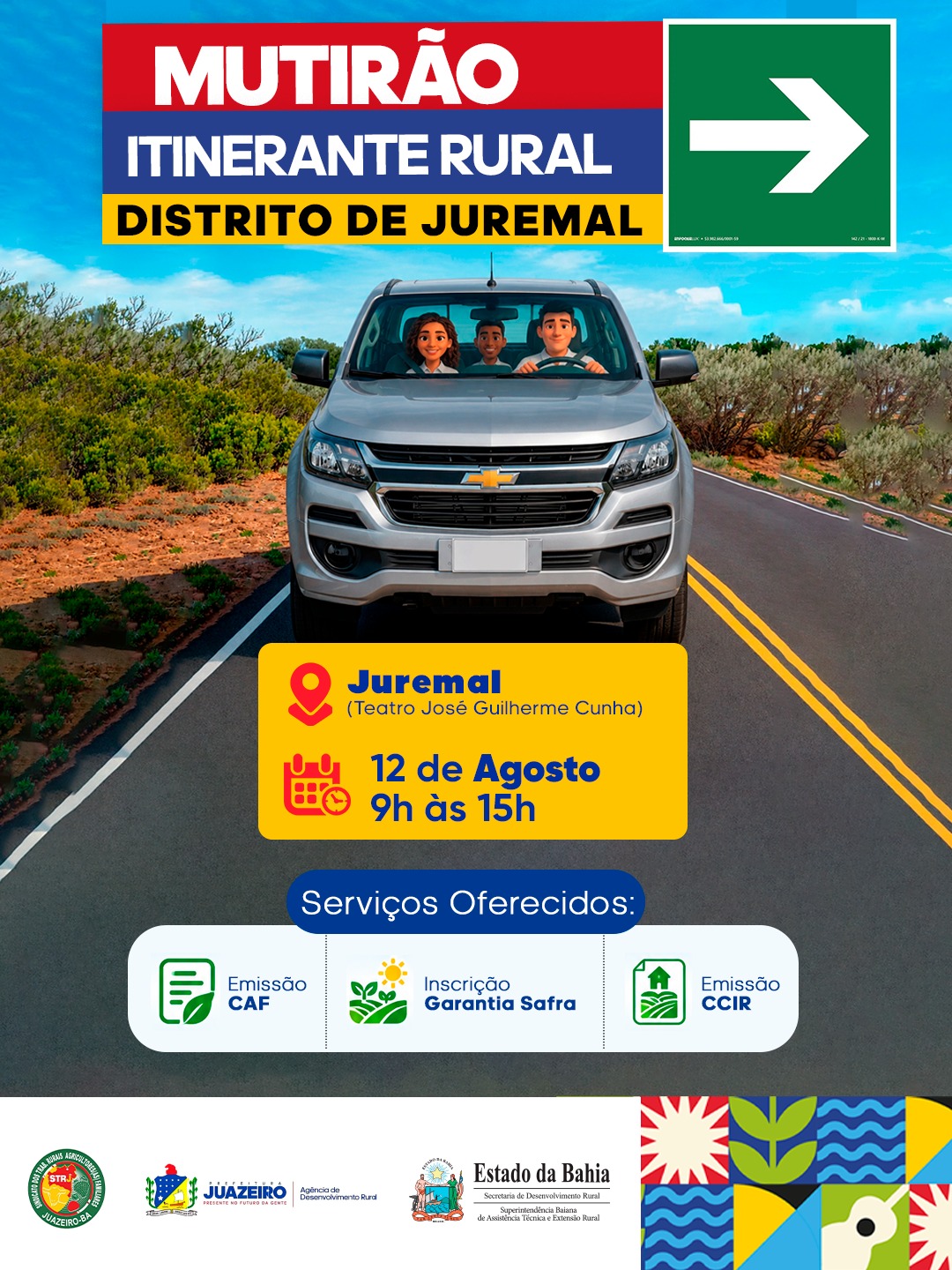 Prefeitura de Juazeiro lança Mutirão Itinerante Rural para ampliar atendimento aos produtores do município