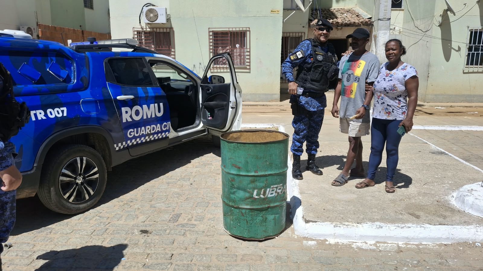 Ação Humanitária: GCM de Juazeiro localiza desaparecido e o entrega em segurança à família
