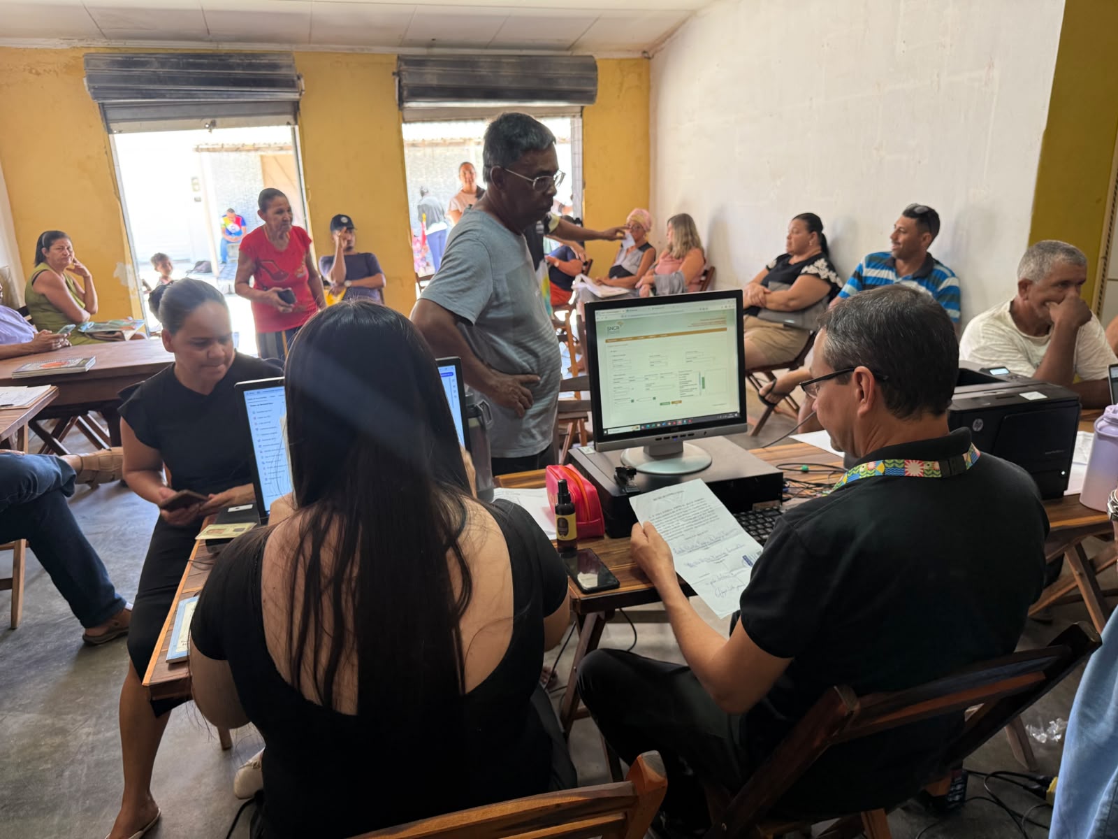 Mutirão Itinerante Rural da ADR realiza mais de 100 atendimentos em Carnaíba do Sertão