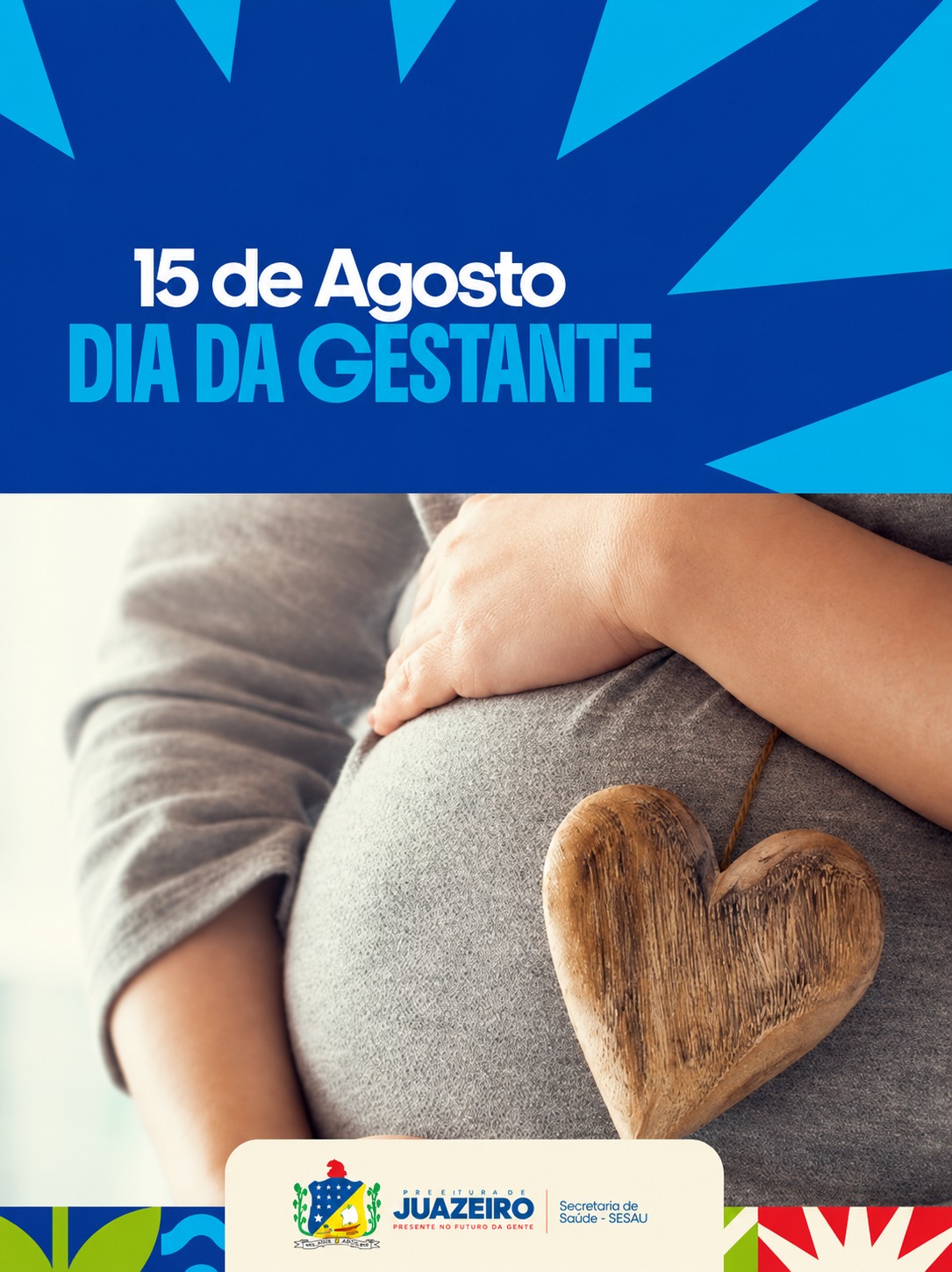 Dia Nacional da Gestante: Prefeitura de Juazeiro reforça assistência às mulheres e destaca cuidado integral pelo SUS