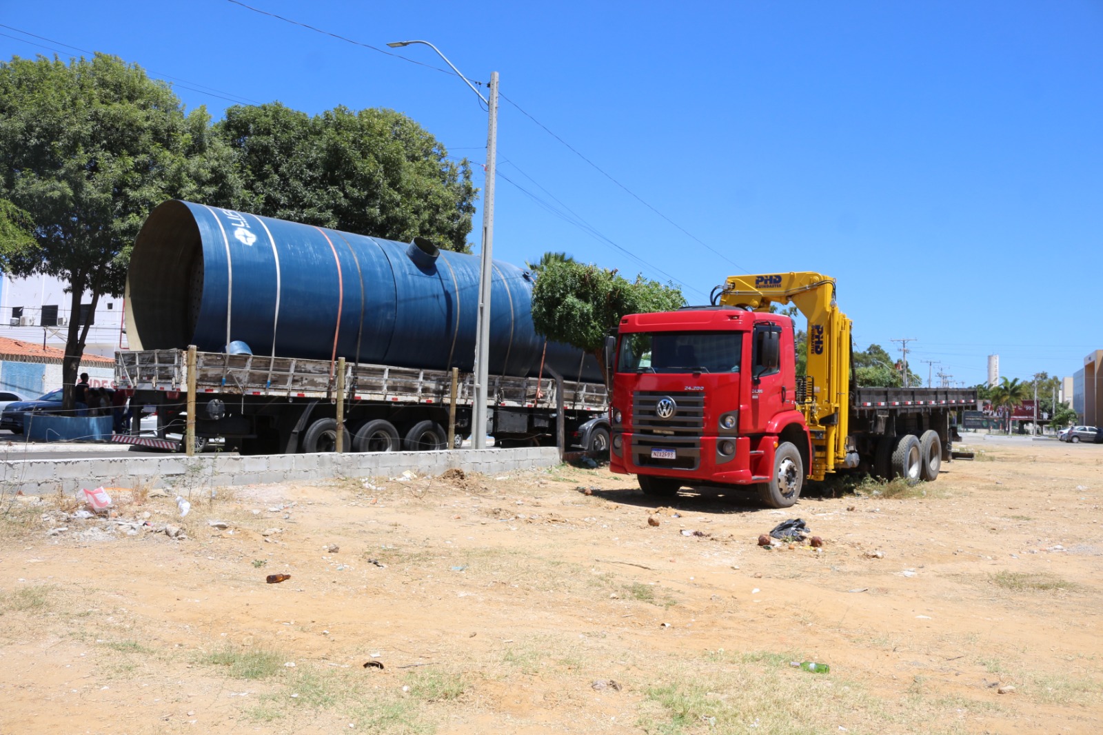 SAAE recebe os primeiros módulos da Estação de Tratamento que vai melhorar a oferta de água na cidade de Juazeiro