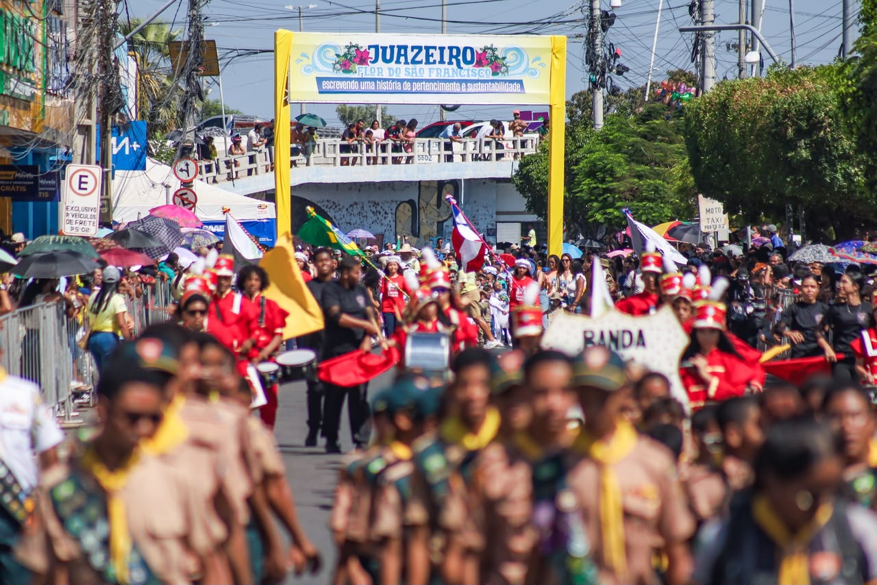 Desfile Cívico de 7 de Setembro celebra pertencimento e sustentabilidade em Juazeiro