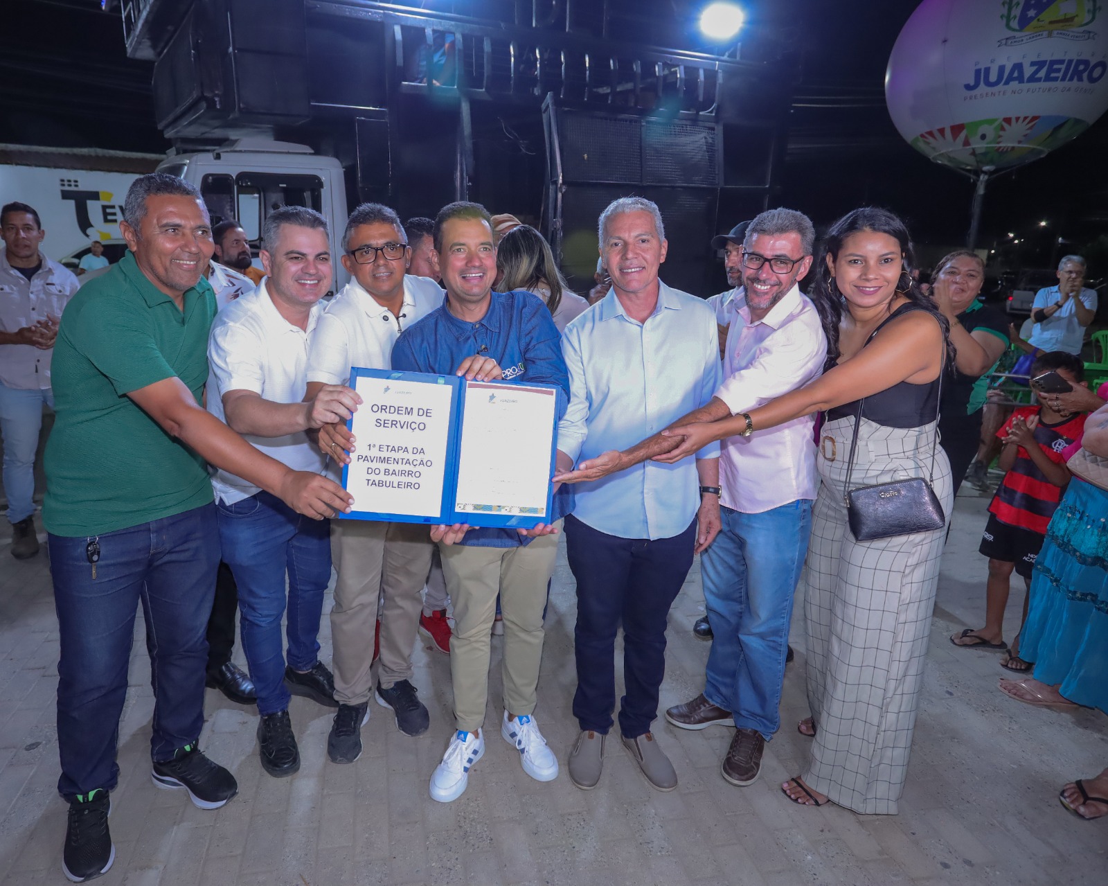PROJUA transforma o Tabuleiro: Prefeitura de Juazeiro autoriza primeira etapa da pavimentação do bairro