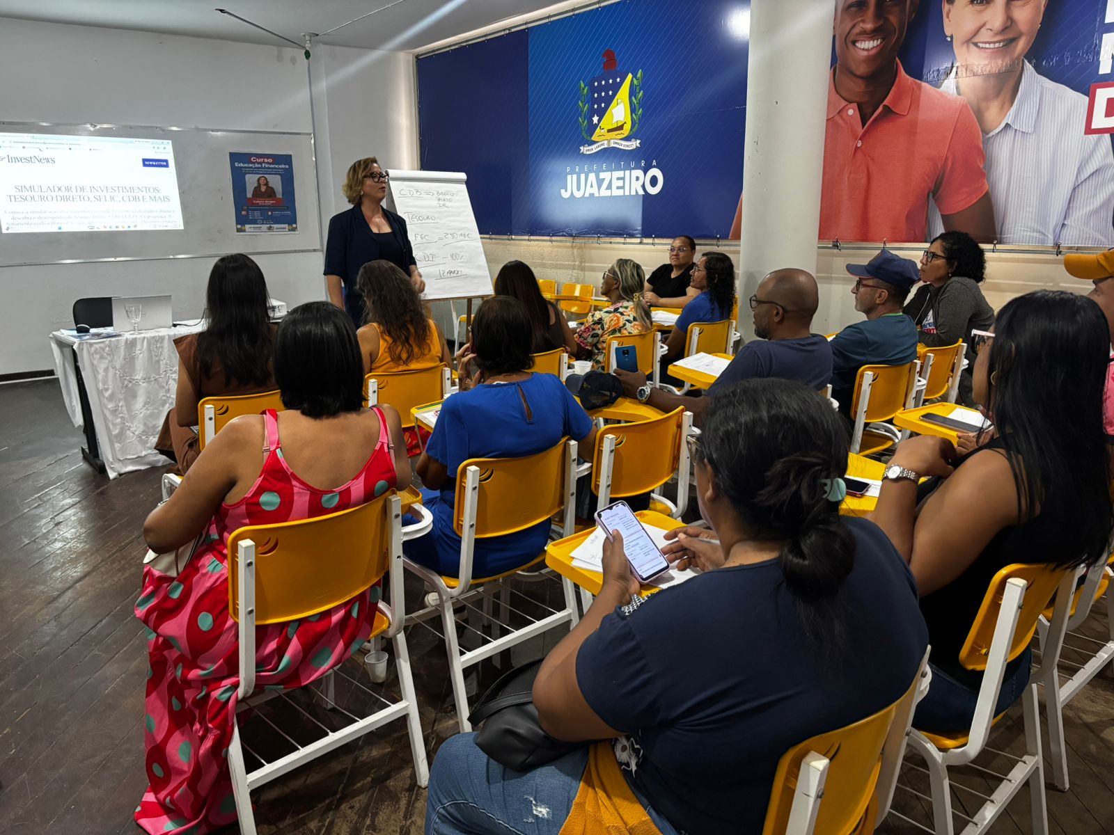 Servidor no Azul é concluído com foco em organização financeira e qualidade de vida dos servidores de Juazeiro