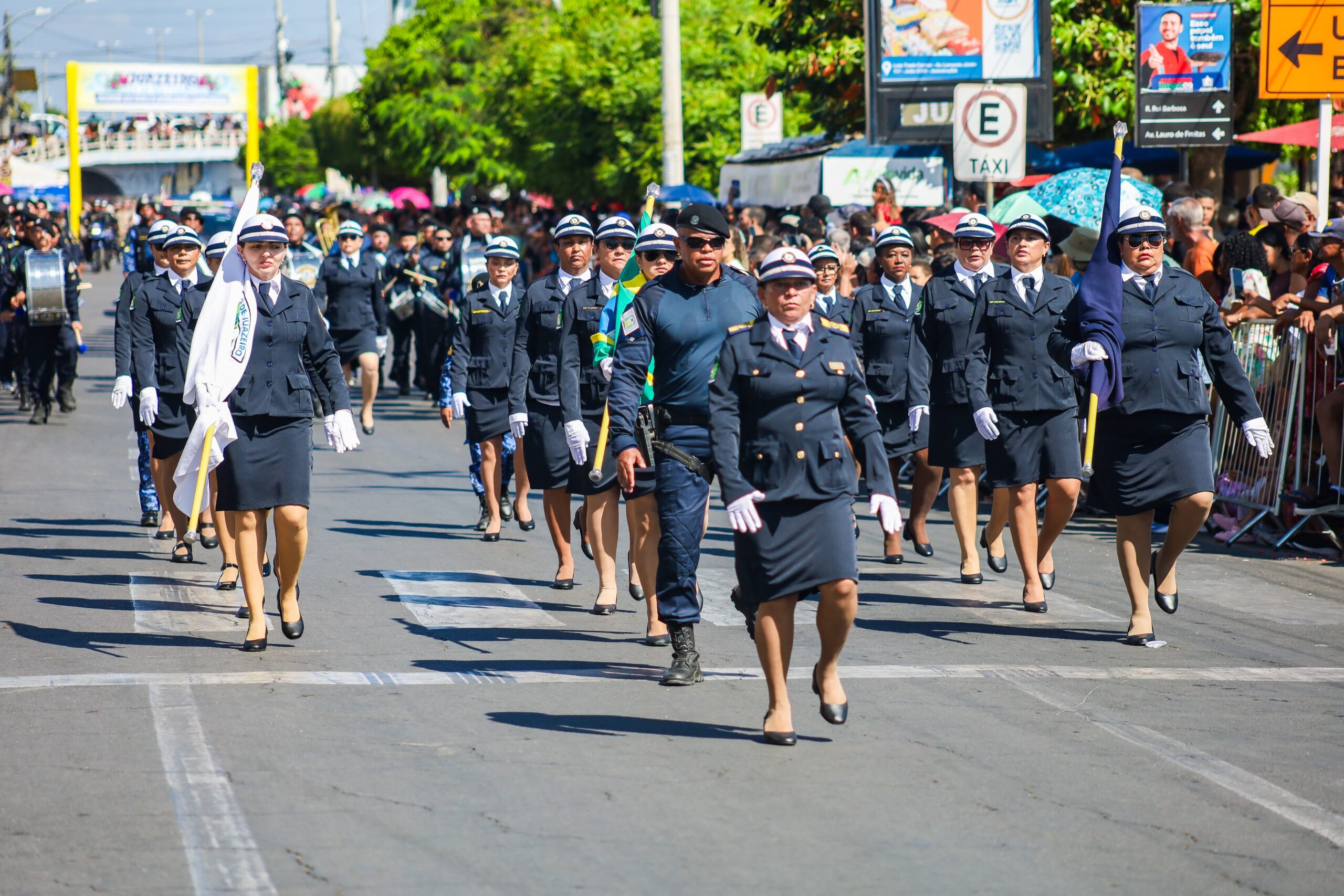 Guarda Civil Municipal marca presença no desfile cívico-militar de 7 de Setembro em Juazeiro