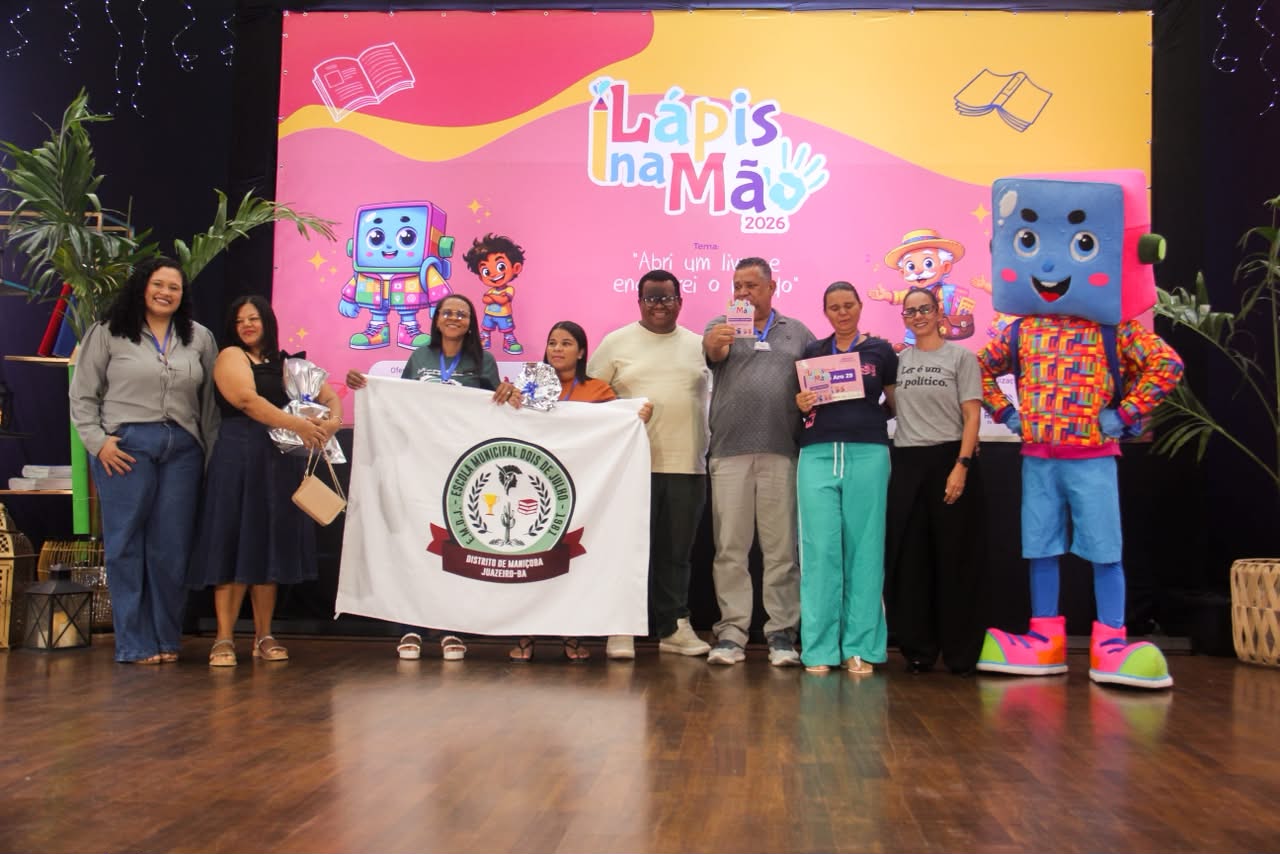 Estudantes da Rede Municipal de Juazeiro conquistam 15 premiações na 13ª edição do projeto Lápis na Mão