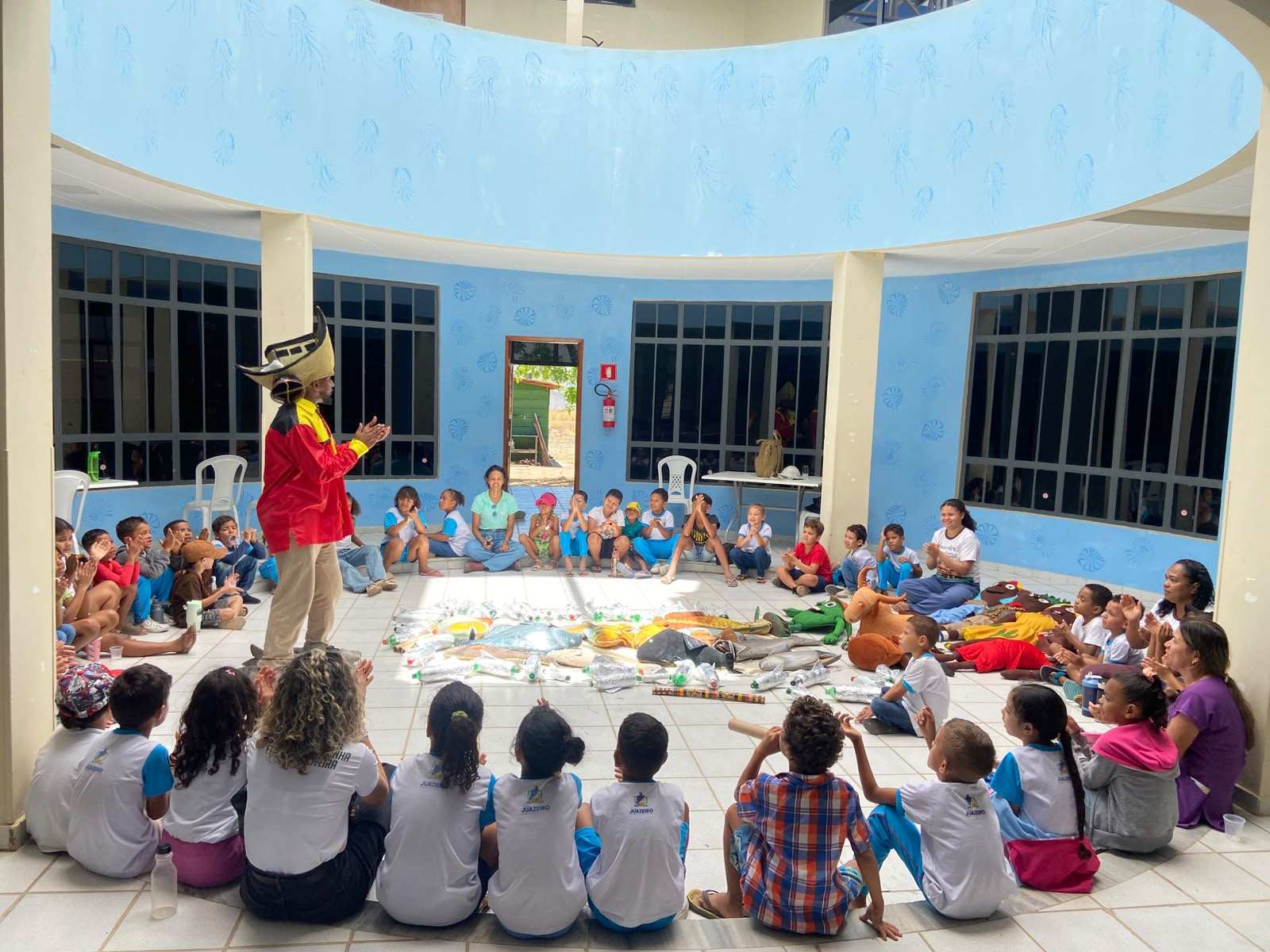 Mês das Crianças: Secretaria de Meio Ambiente participa de ação educativa sobre preservação da Caatinga na Univasf