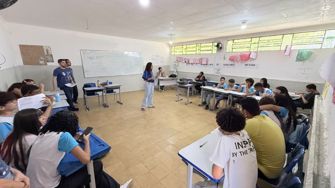Secretaria de Educação e PetSaúdeDigital promovem oficinas sobre saúde virtual para estudantes da rede municipal de Juazeiro
